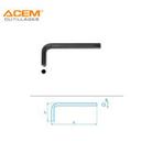 MALE Cle COUDEE 12 MM 280126120 ACEM