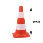 CONE DE SIGNALISATION 90CM 3B-KT