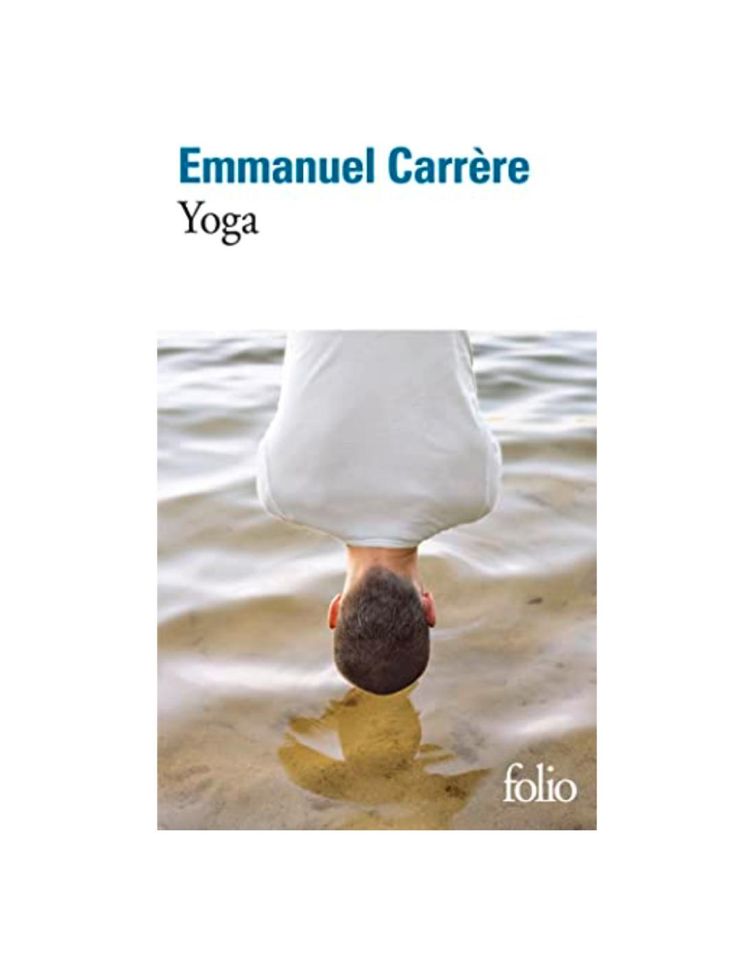 Yoga Emmanuel Carrère