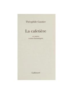 cafetière Théophile Gautier