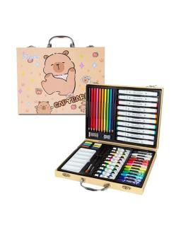 Mallette de Coloriage, 53 Pcs