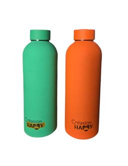 Gourde Inox Happy, Réf.Y007