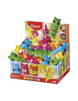 Maped Mini Surligneur Animaux Couleur Fluo