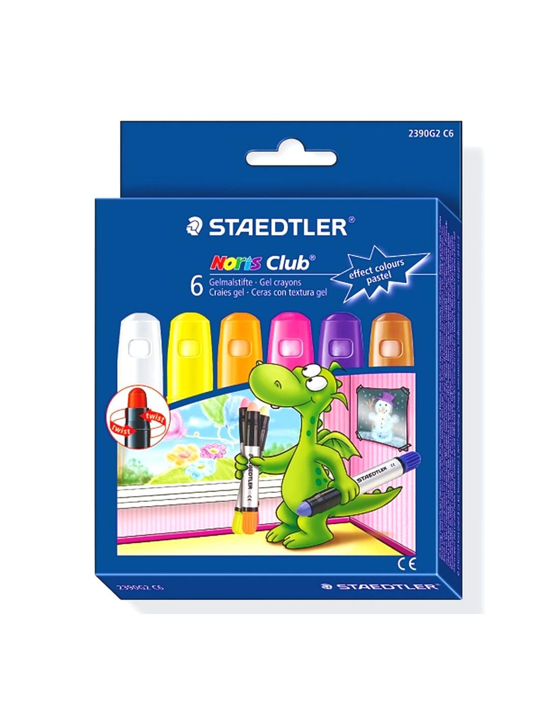 Staedtler Crayons Gel 6 Pièces Noris® 2390