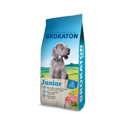 BROKATON CROQUETTES AU POULET POUR CHIENS JUNIORS 20 KG