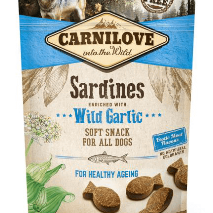 CARNILOVE SNACK SARDINE POUR CHIENS 200 GR