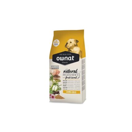OWNAT CHIEN ADULTE AGNEAU RIZ 20KG