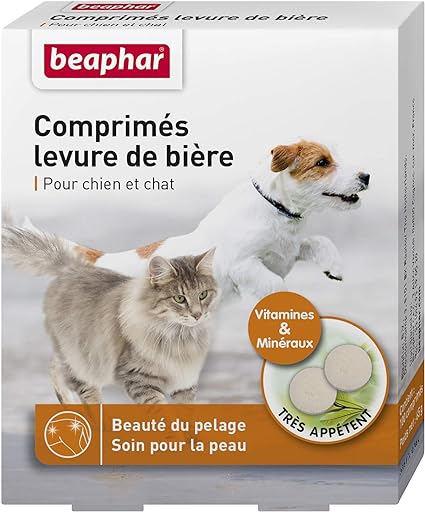 Beaphar 100 Comprimés levure de bière pour chien chat