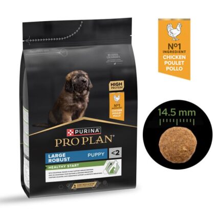 PURINA PRO PLAN Chiot Grande Race Robuste Poulet 3 kg