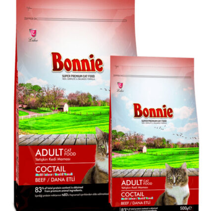 Bonnie Croquette Chat Adulte Boeuf