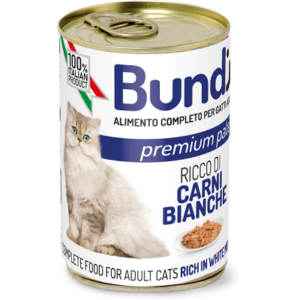 BUNDI Paté pour Chat Adult Viande Blanche