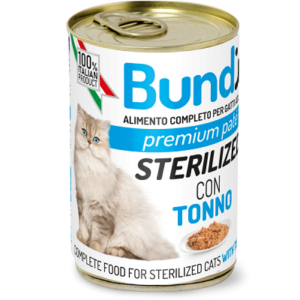 BUNDI Paté pour Chat Stérilisée au thon