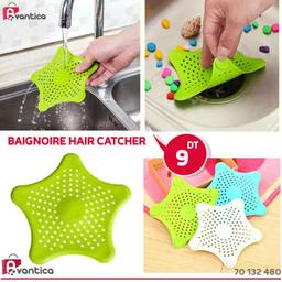 bonde Filtre d'évier, douche, baignoire Hair Catcher