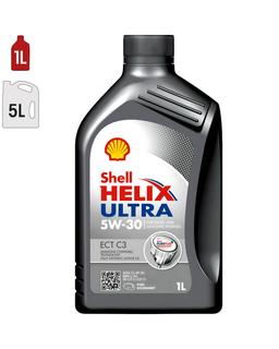 Moteur SHELL Helix Ultra ECT 5W30 Bidon 1L