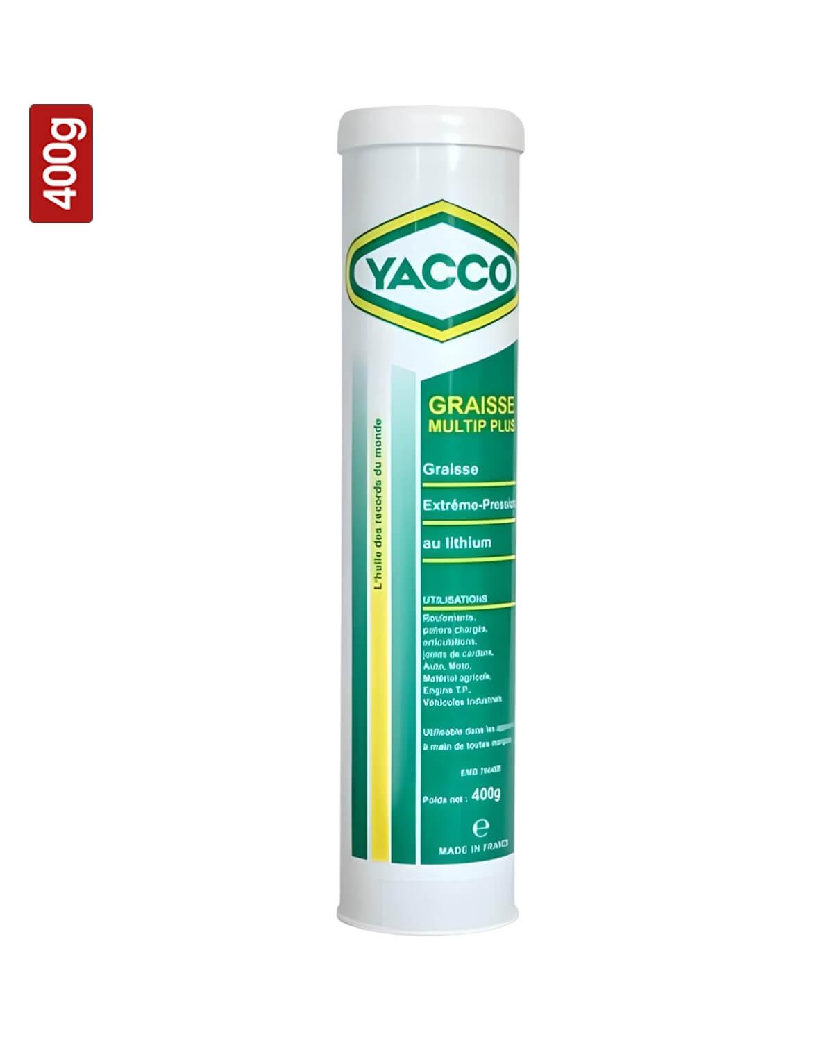 YACCO Graisse MULTIP PLUS Cartouche 400g