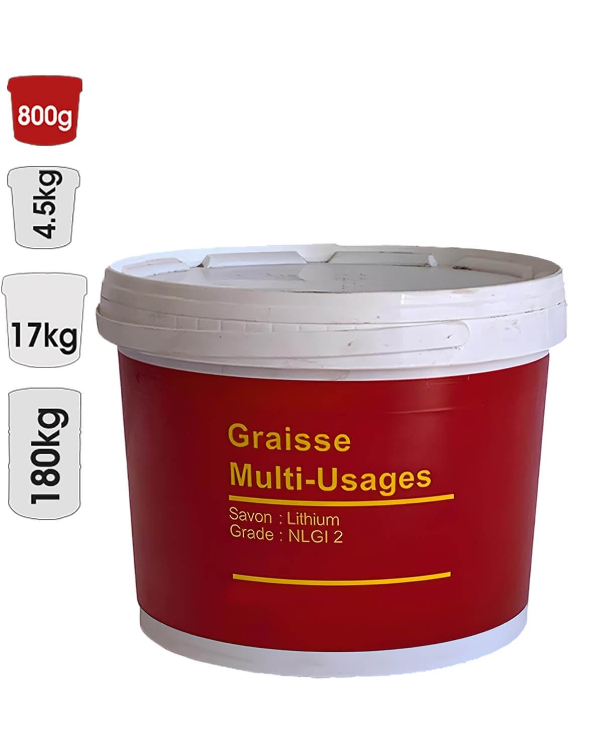 SHELL Graisse Multi-Usages Bidon 800G