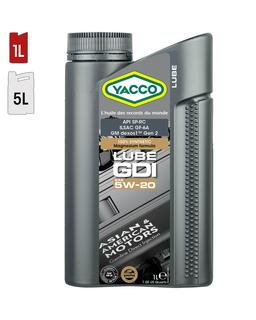 Moteur YACCO LUBE GDI 5W20 Bidon 1L