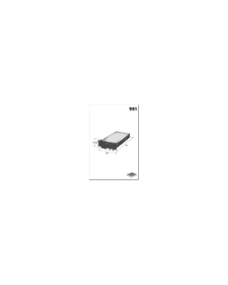 Habitacle Filtre HB170CA MISFAT