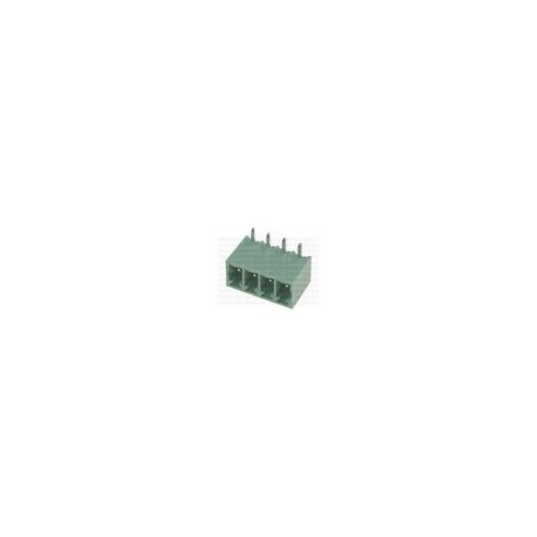 Bornier Enfichable Male 3P X 3.5mm Coudé