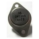 Transistor Simple Bipolaire , NPN, 80 V, 20 A, 200 W, TO-3, Traversant