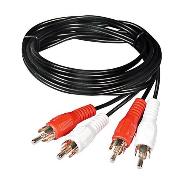 RCA Cable 1.5M 2 Connecteurs