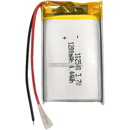 LIPO Batterie 3.7V 1200mAh 4.44Wh 52x34x5mm