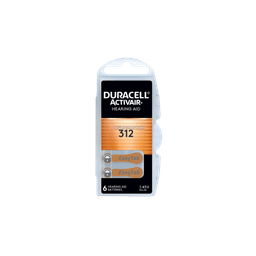 Duracell Pile Activair HEARING AID 312 B6