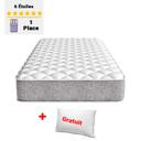 Matelas à Ressorts 6 Étoiles 1 Place