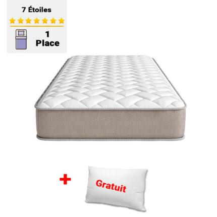 Matelas à Ressorts 1 Place 7 étoiles