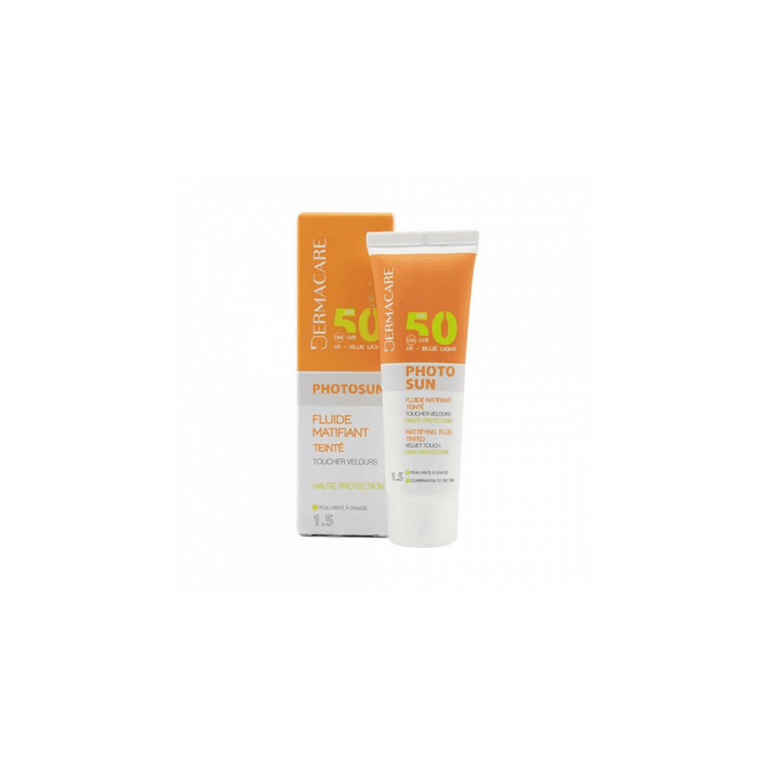 DERMACARE PHOTOSUN FLUIDE TEINTÉ 1.5 SPF50+