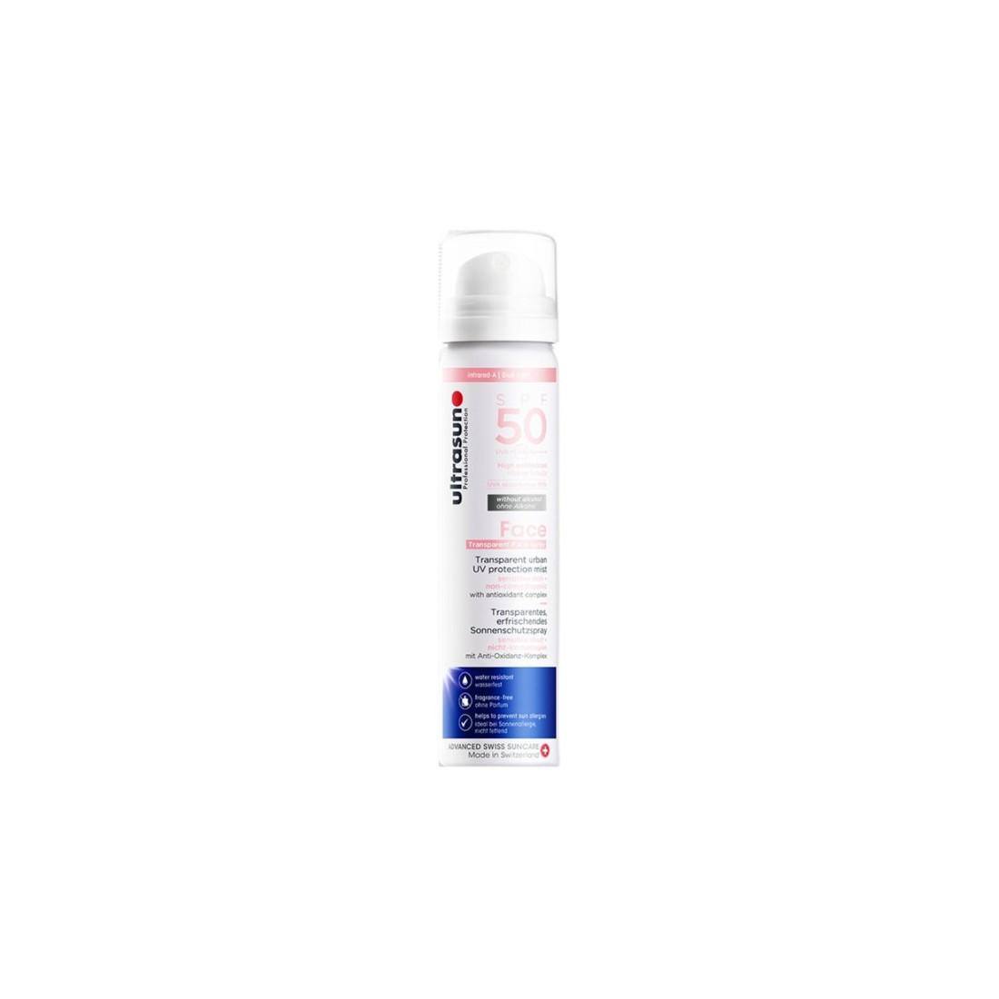 ULTRASUN ECRAN FACE MIST BRUME SPF50+