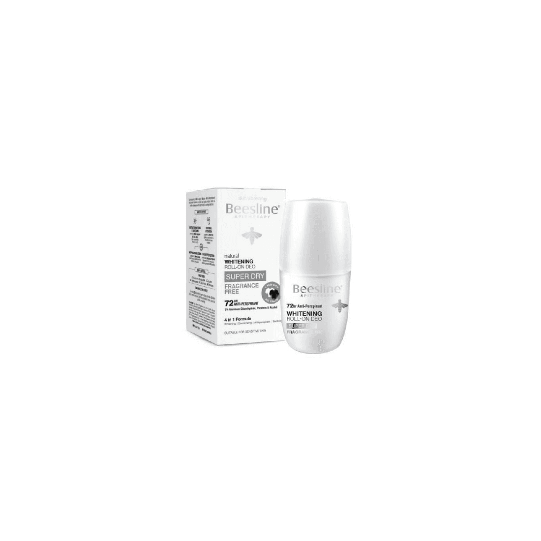 BEESLINE DÉODORANT ÉCLAIRCISSANT SUPER DRY FRAGRANCE FREE