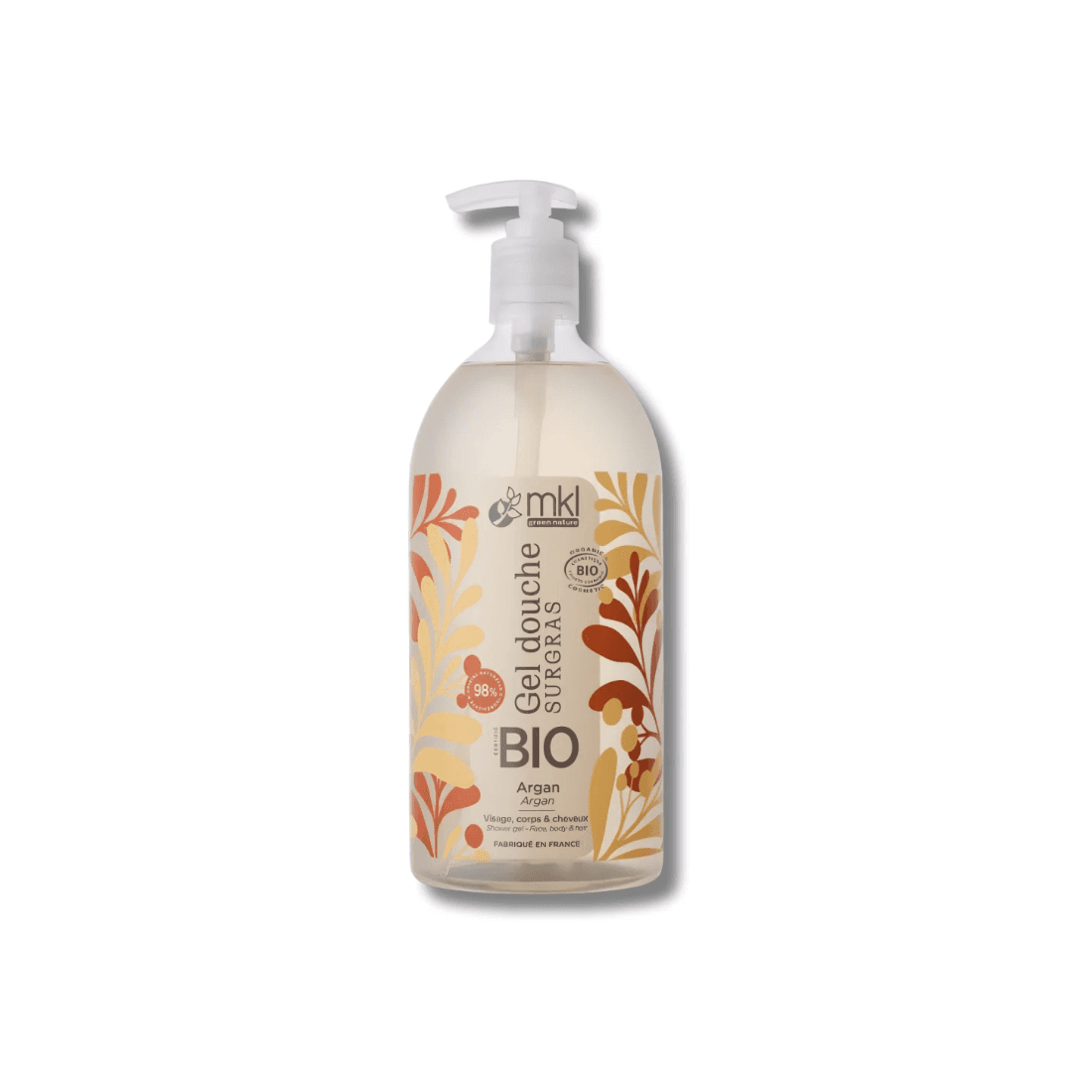 MKL GEL DOUCHE BIO ARGAN 1L
