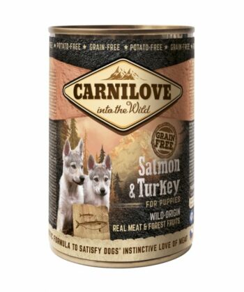 CARNILOVE SAUMON & DINDE POUR CHIOT