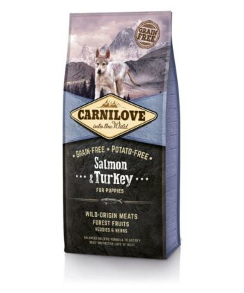 CARNILOVE CHIOT SAUMON & DINDE 12KG