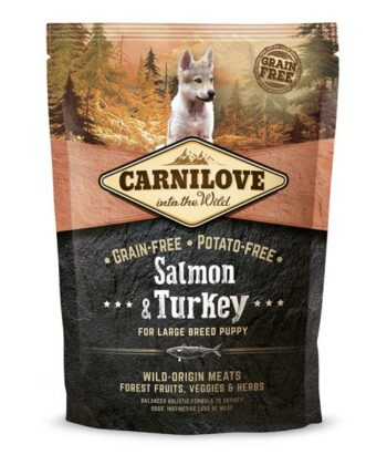 CARNILOVE GRAND CHIOT SAUMON & DINDE 1,5KG