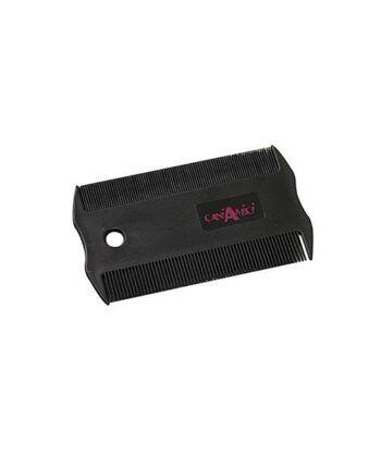 PEIGNE 2 FACES EN PLASTIQUE