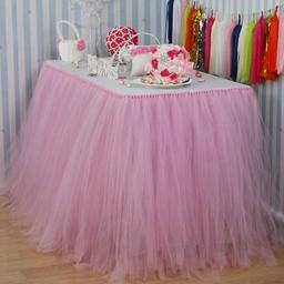 Jupe De Table En Tulle