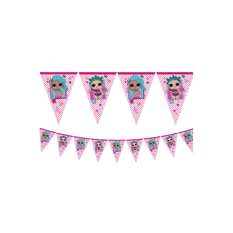 DRAPEAUX TRIANGLE BANNER
