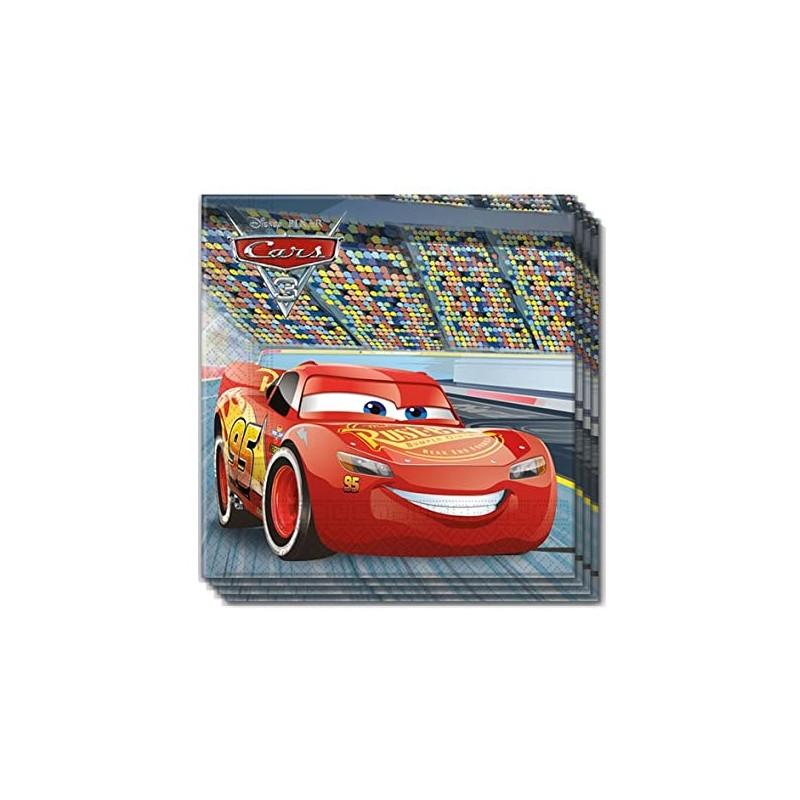 PAP SERV 33x33CM CARS 3