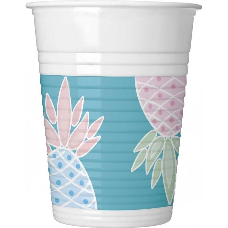 GOBELET PLASTIQUE ANANAS