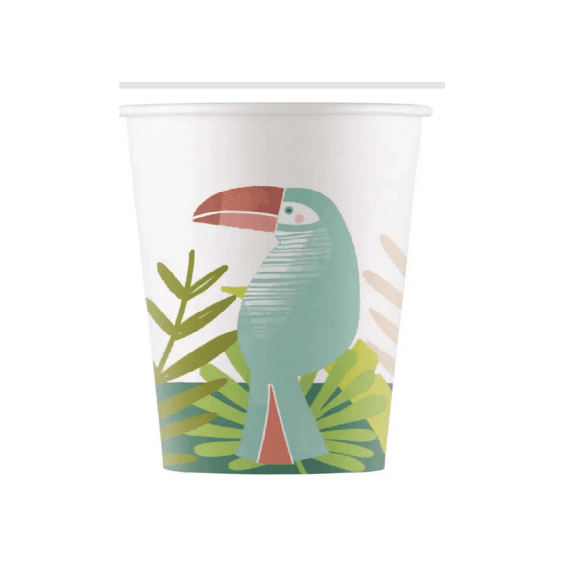GOBELET CARTON TOUCAN 90562