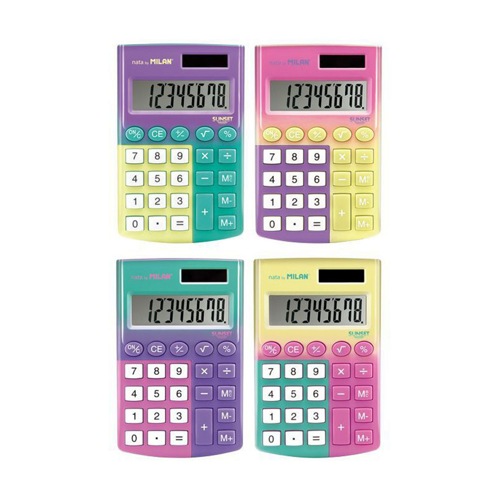 Calculatrice à 12 chiffres Sunset