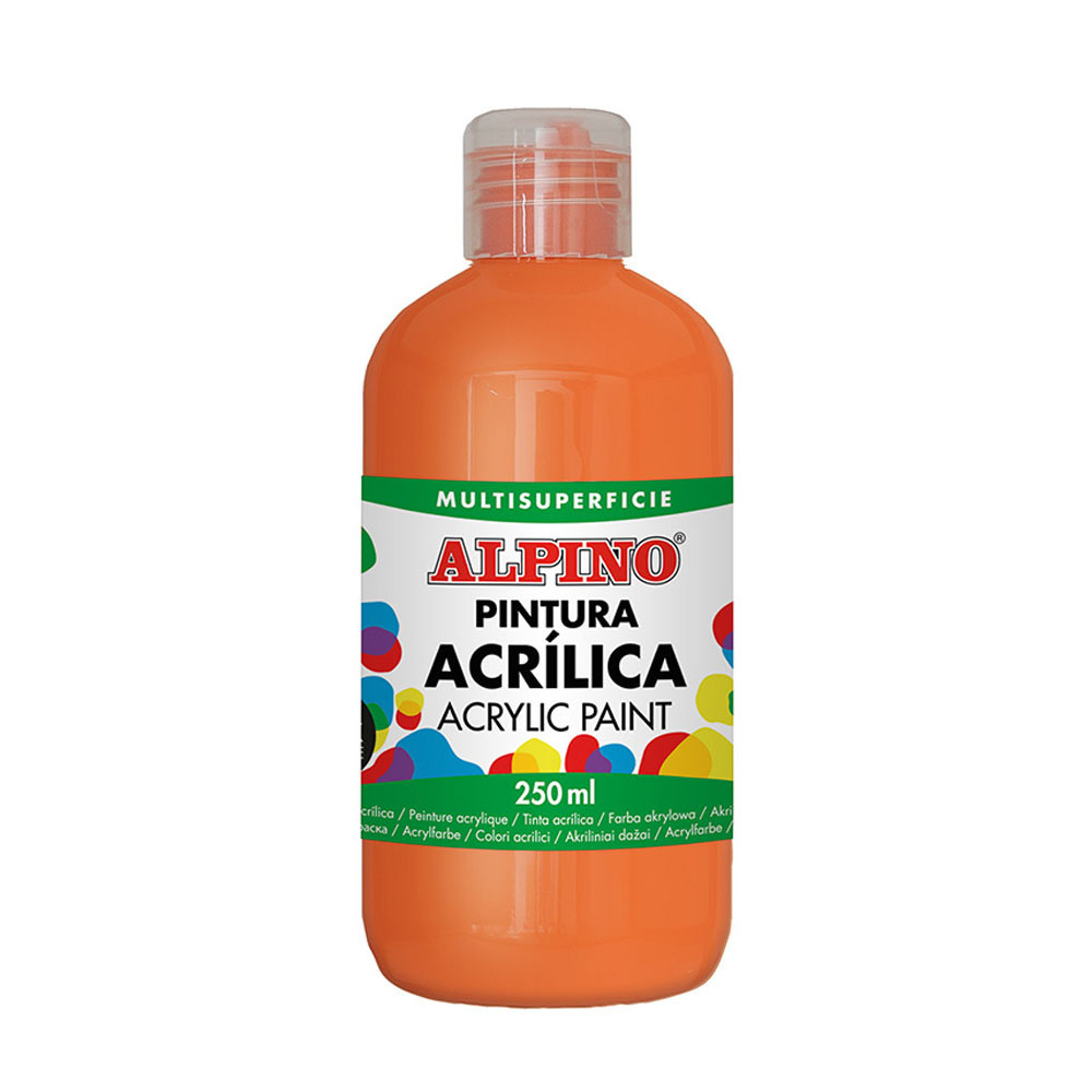 Peinture acrylique en flacon de