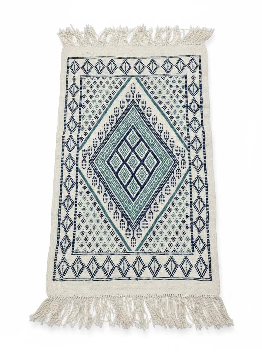 Artisanat Tapis Géométrique & Nuances de