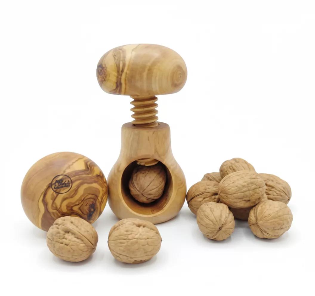 Casse-noix manuel en bois d’olivier