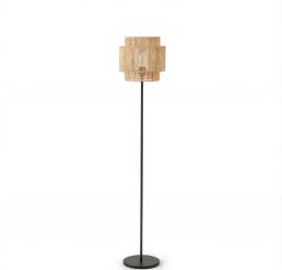 Lampadaire “Sahara” Métal & Fil de jute