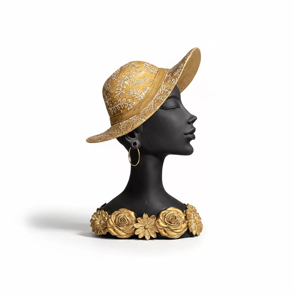Sculpture l’Africaine Chic & H32