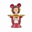 Bella Figurine Décorative Chic & Doré H35 cm