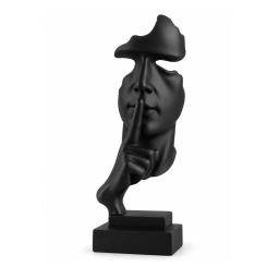 Statuette Visage Abstrait « Silence » Sculpture Décorative Moderne